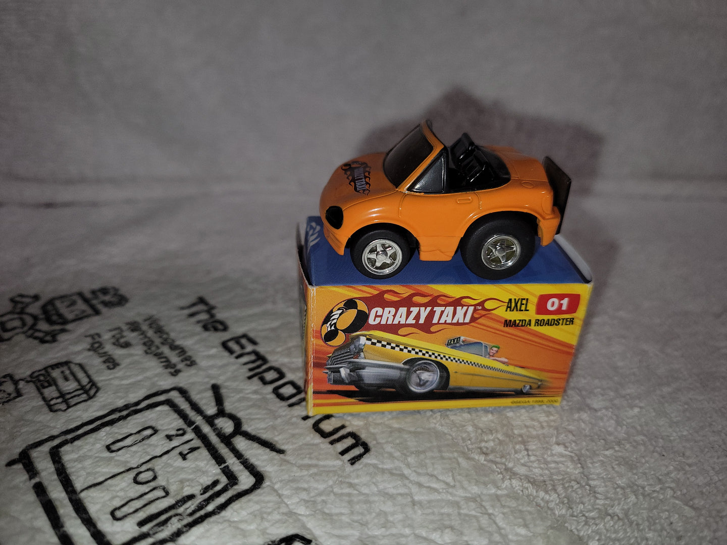 Choro Q crazy taxi AXEL 01 car - toy action figure model
