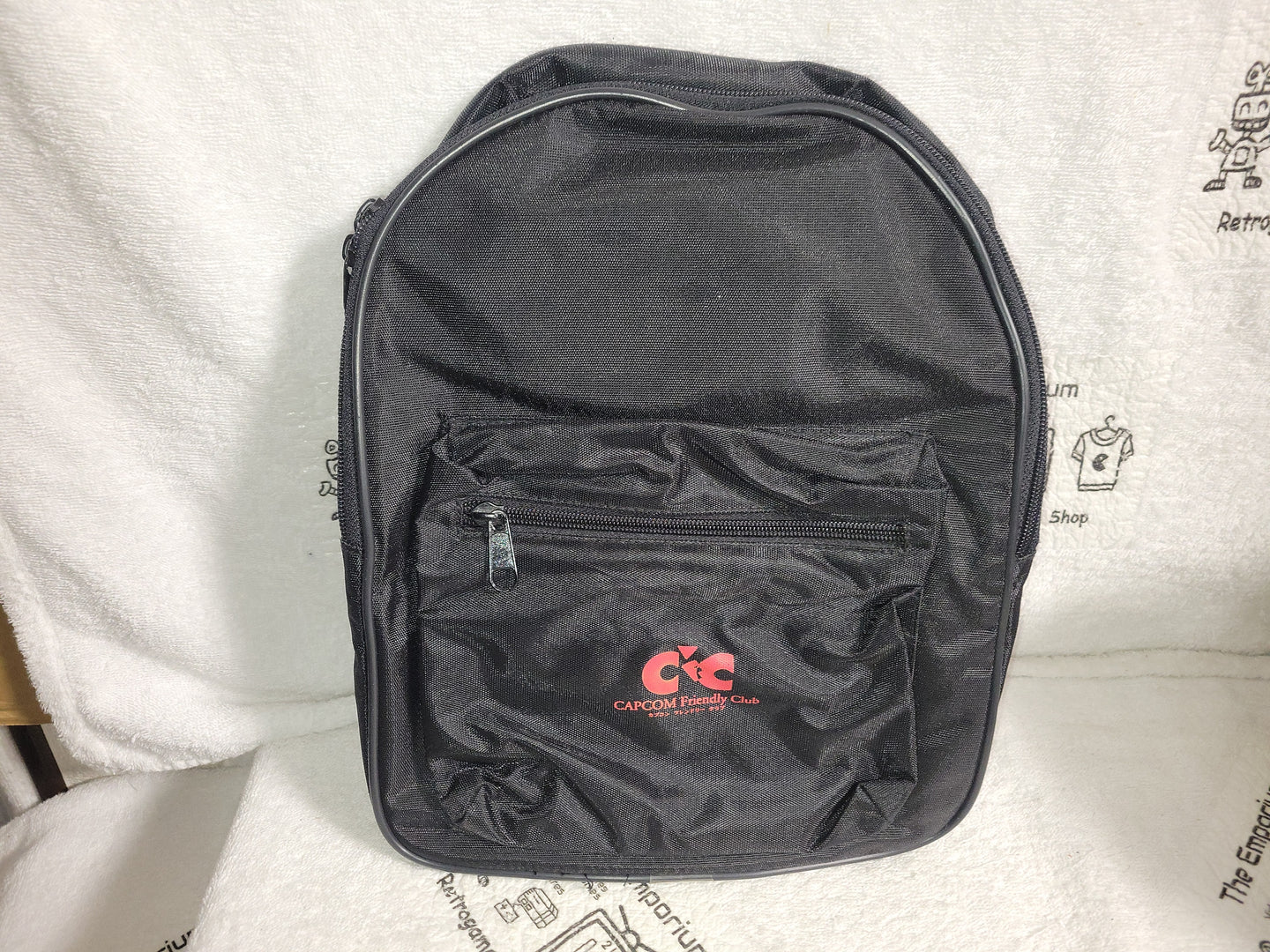 Capcom Friendly Club CFC backpack promo