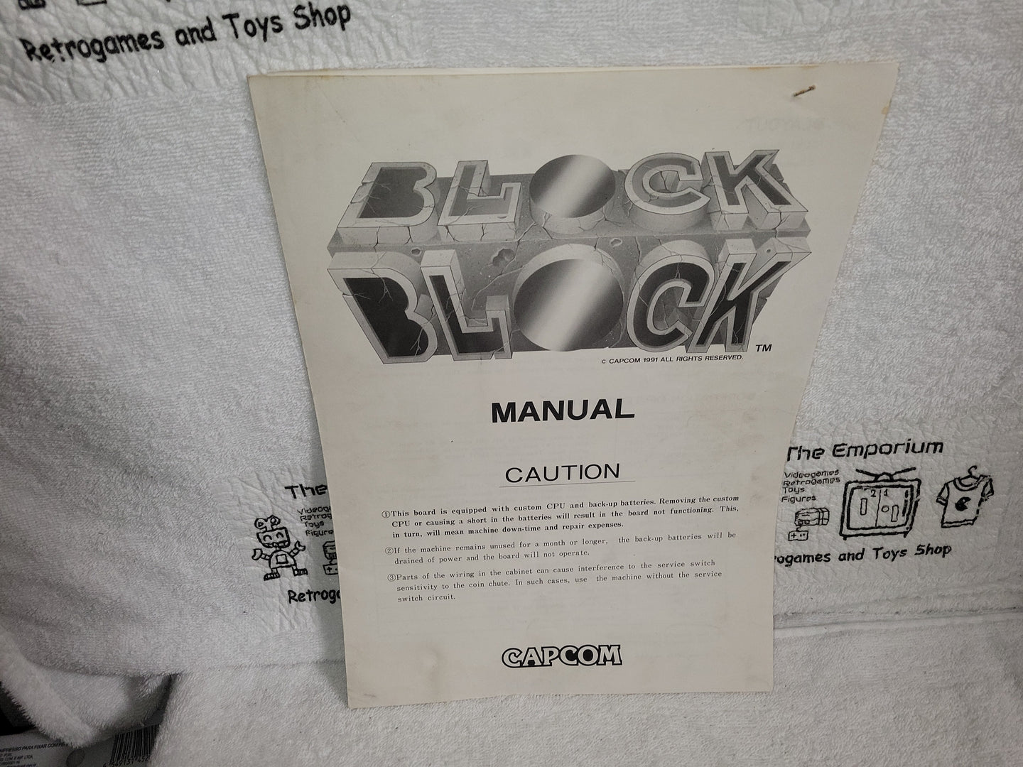 Block Block manual -  arcade artset art set