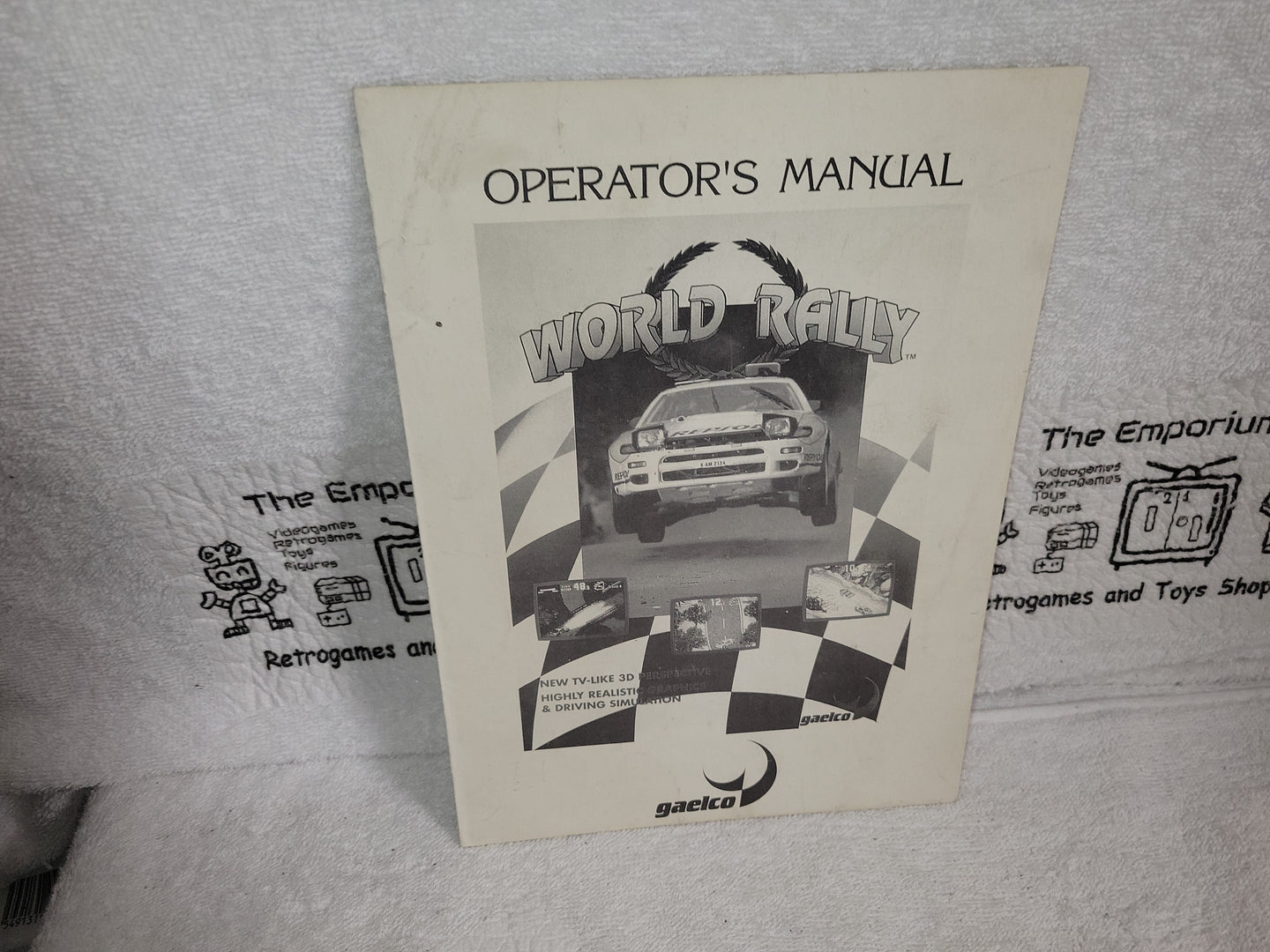 World rally manual -  arcade artset art set
