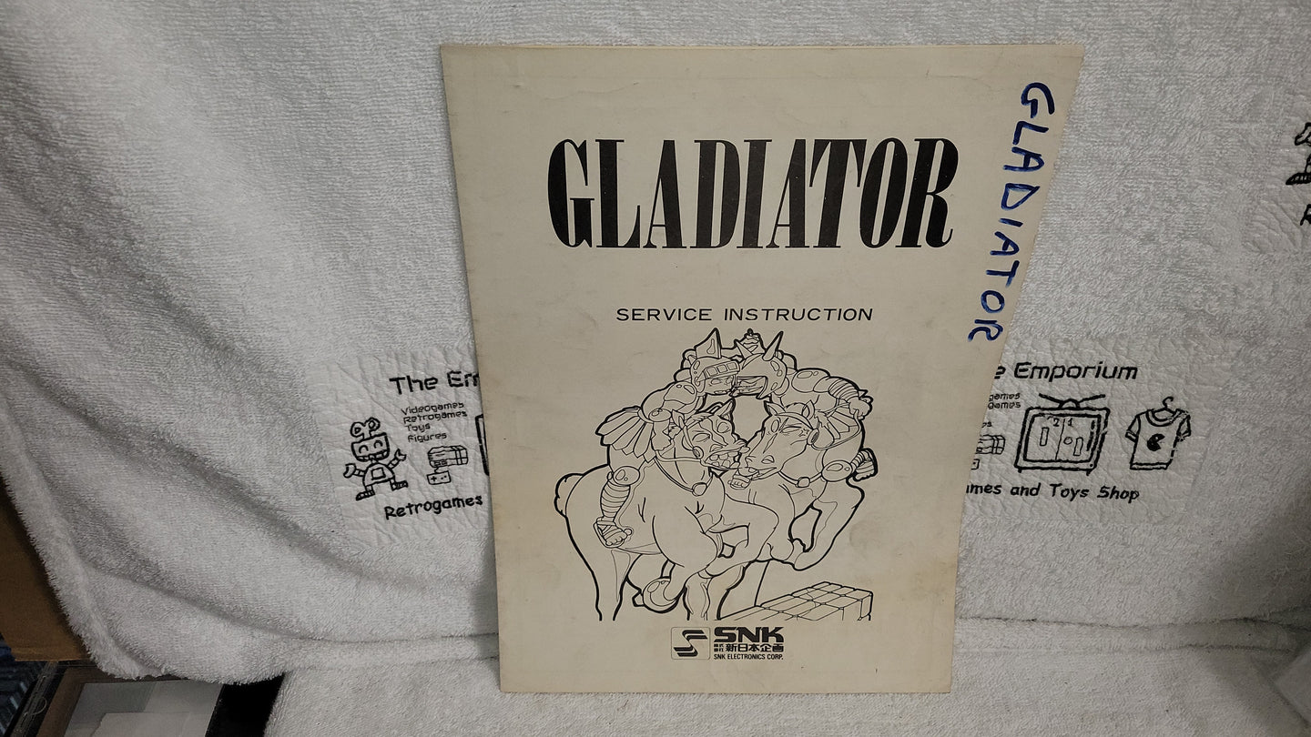 Gladiator manual -  arcade artset art set