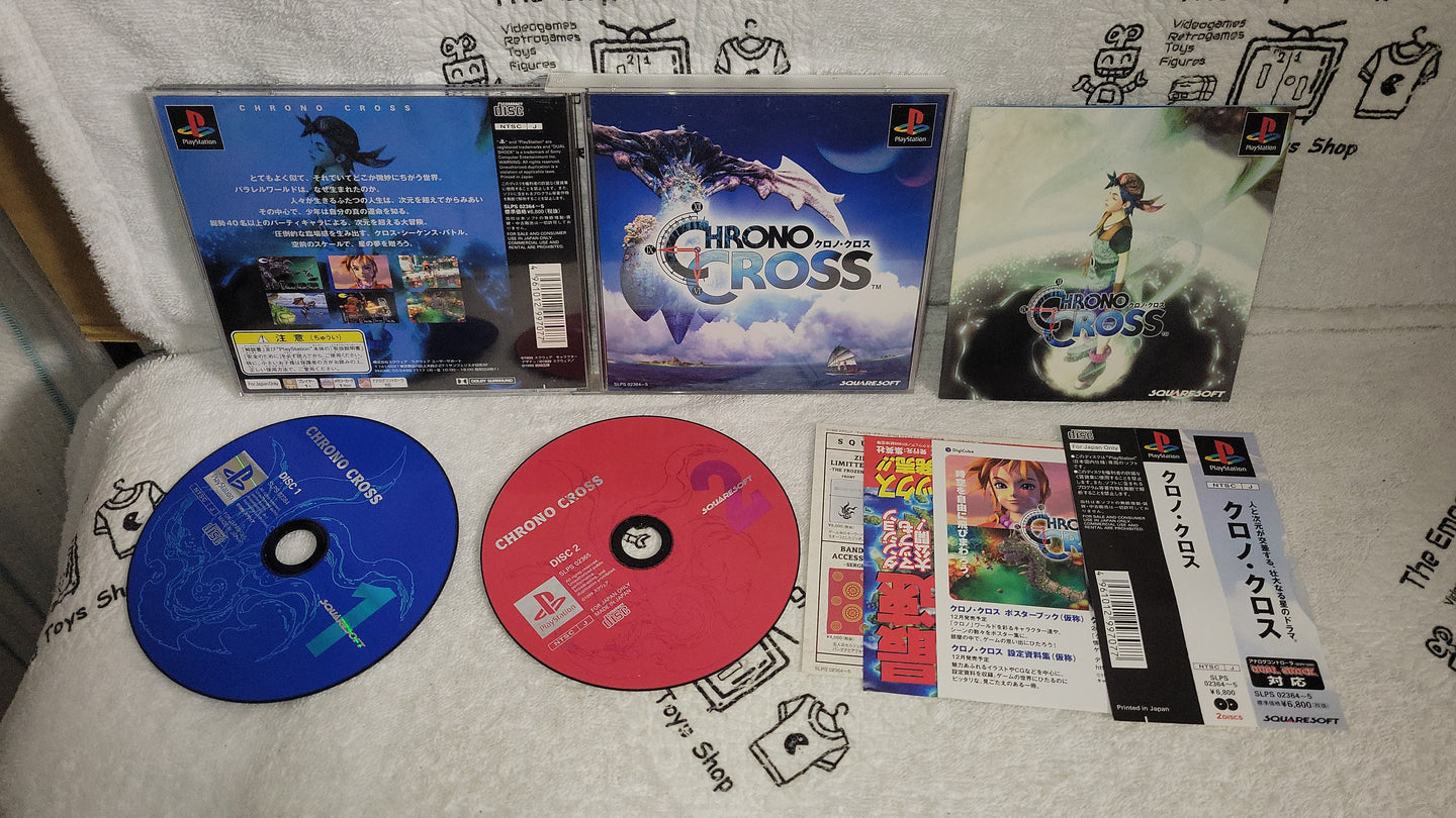 Chrono Cross - sony playstation ps1 japan