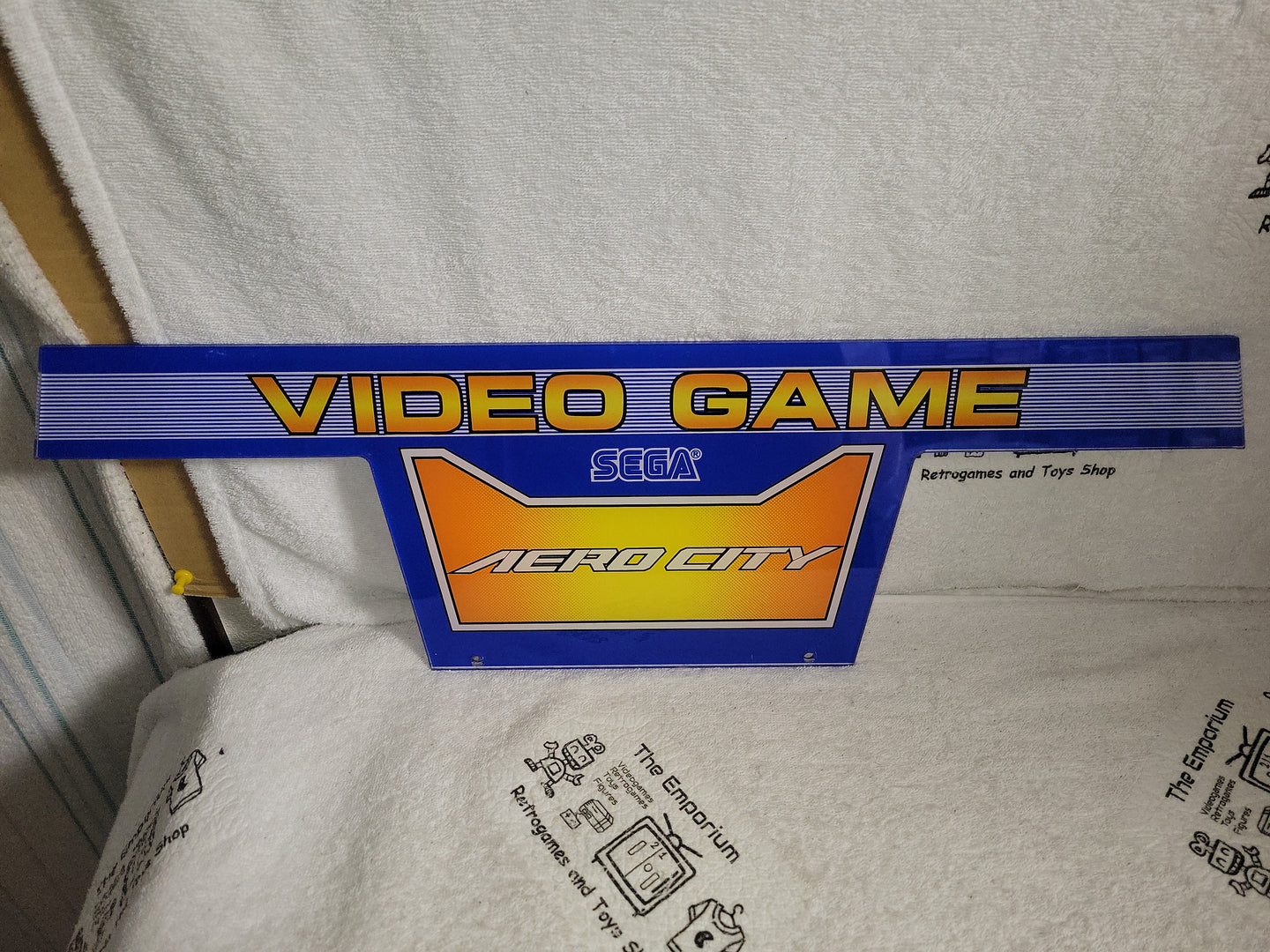 Sega AeroCity header panel - arcade game pcb jamma original