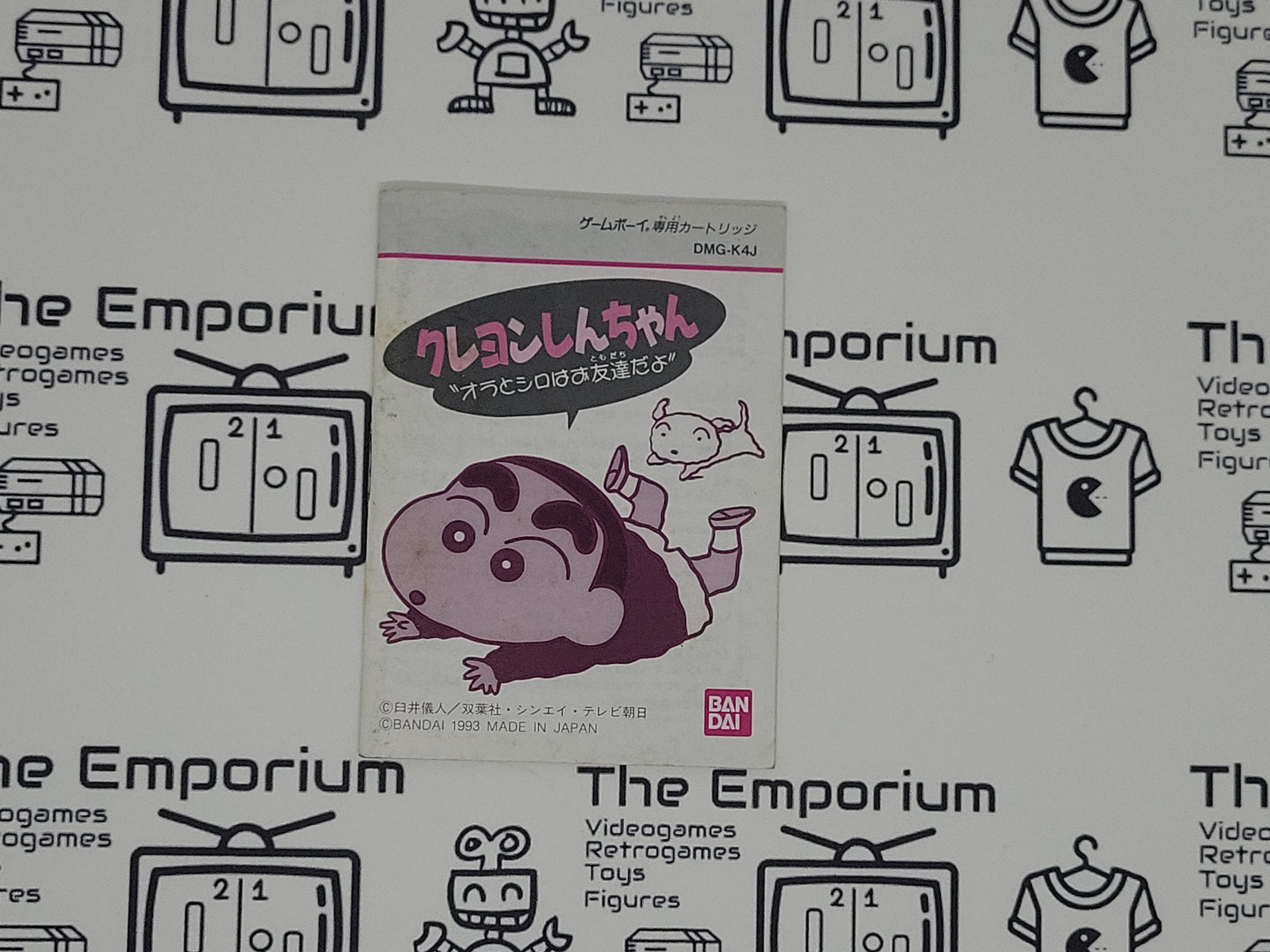 CRAYON Shinchan GB MANUAL ONLY - Nintendo GB GameBoy