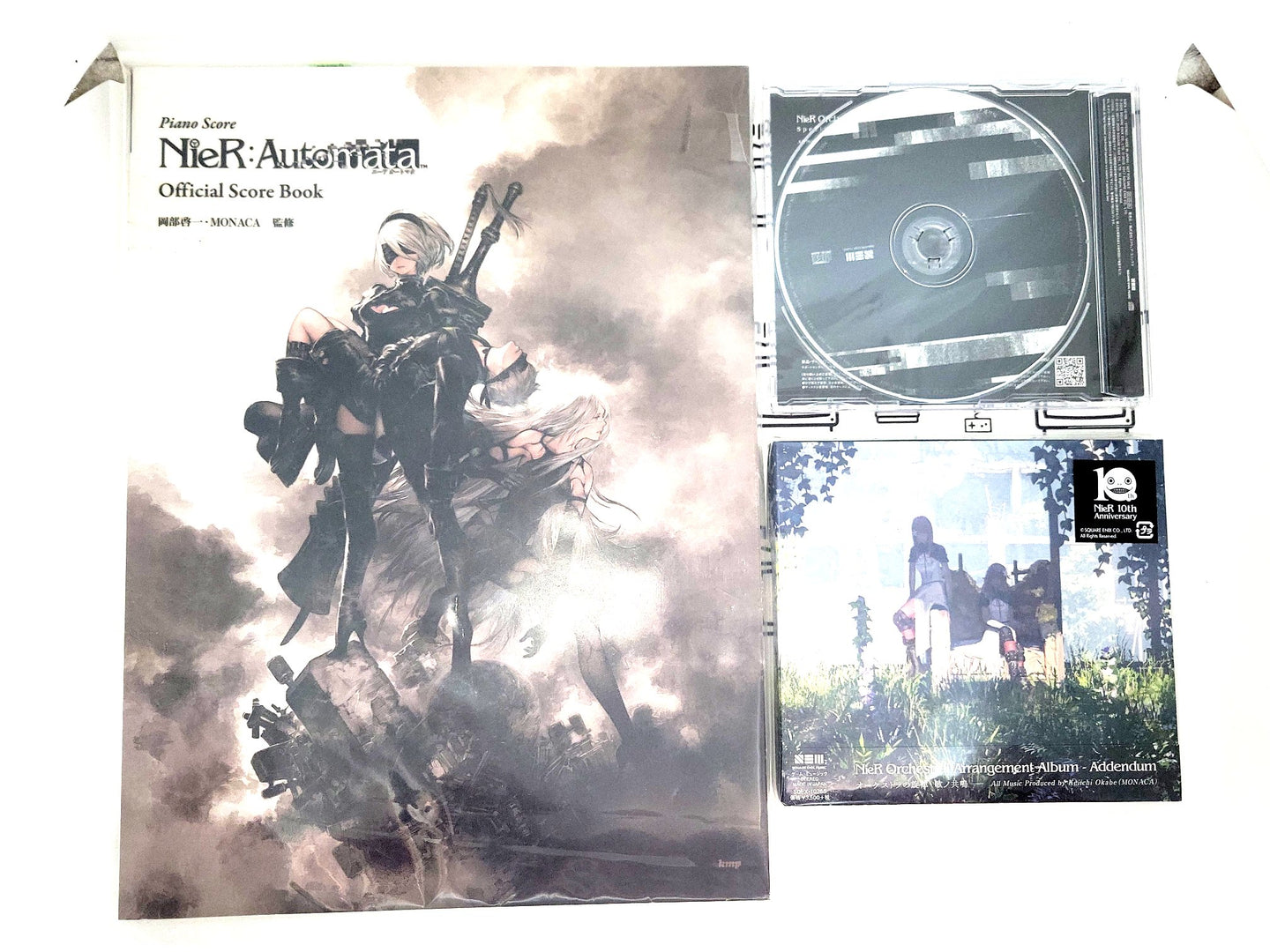 NieR Orchestral Arrangement Album - Addendum + bonus disc + Official score Book  - Music cd soundtrack