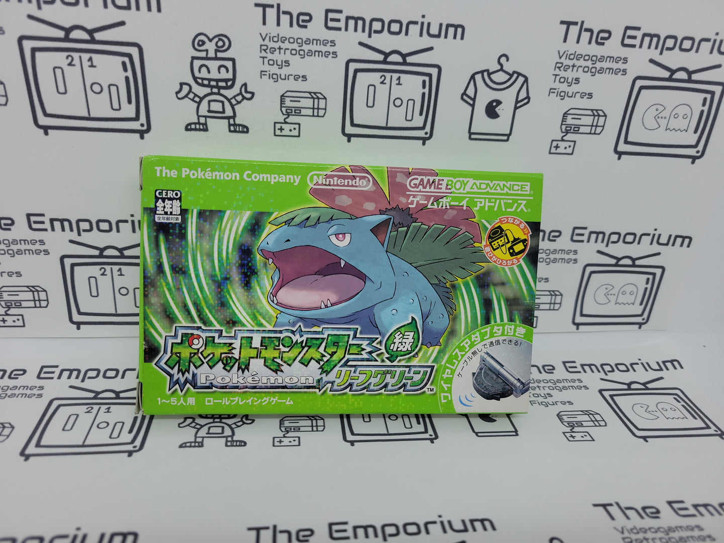Pokémon LeafGreen

 -  Nintendo GBA GameBoy Advance