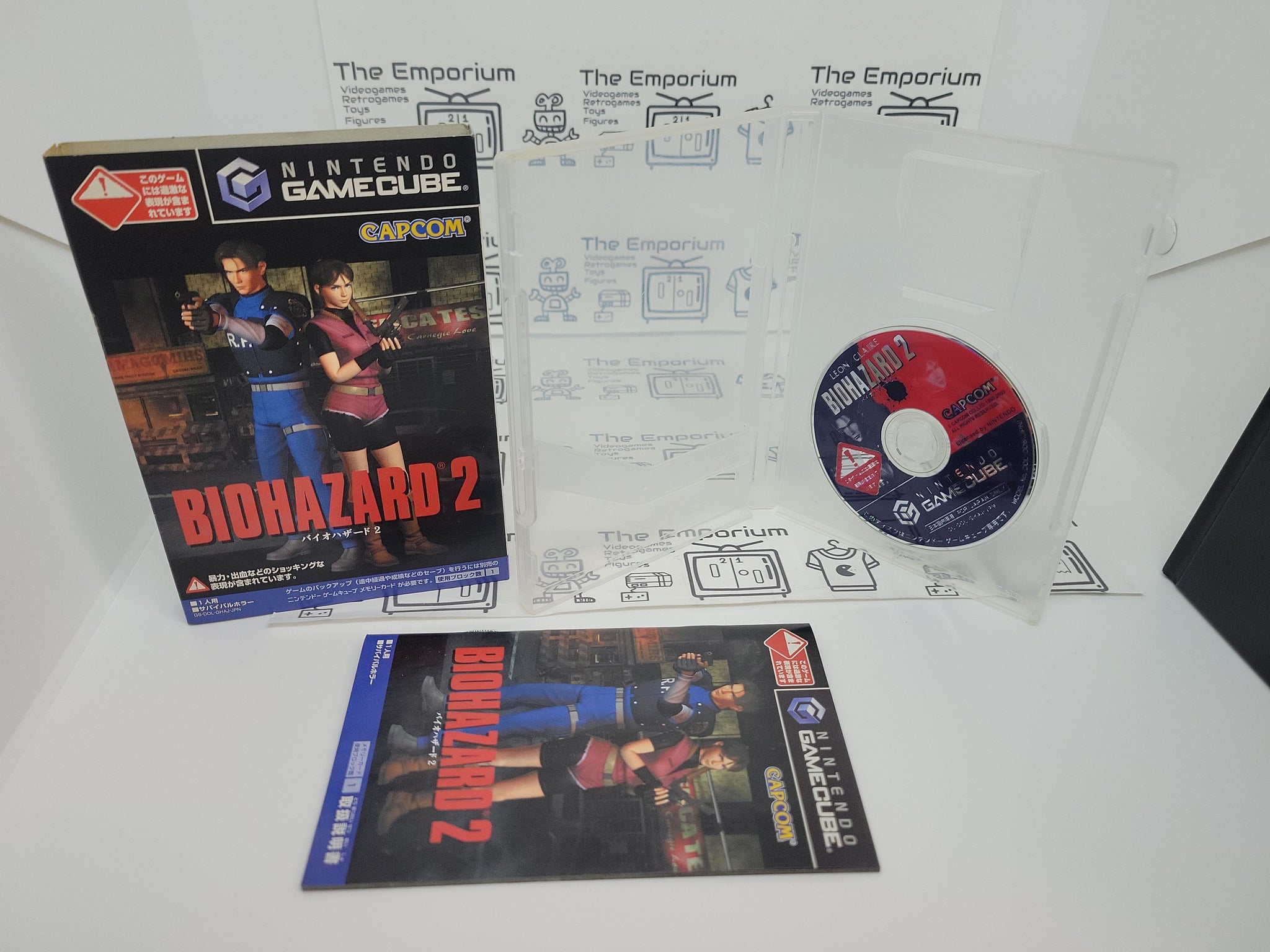 Resident Evil BIOHAZARD COLLECTOR'S BOX Nintendo GameCube GC