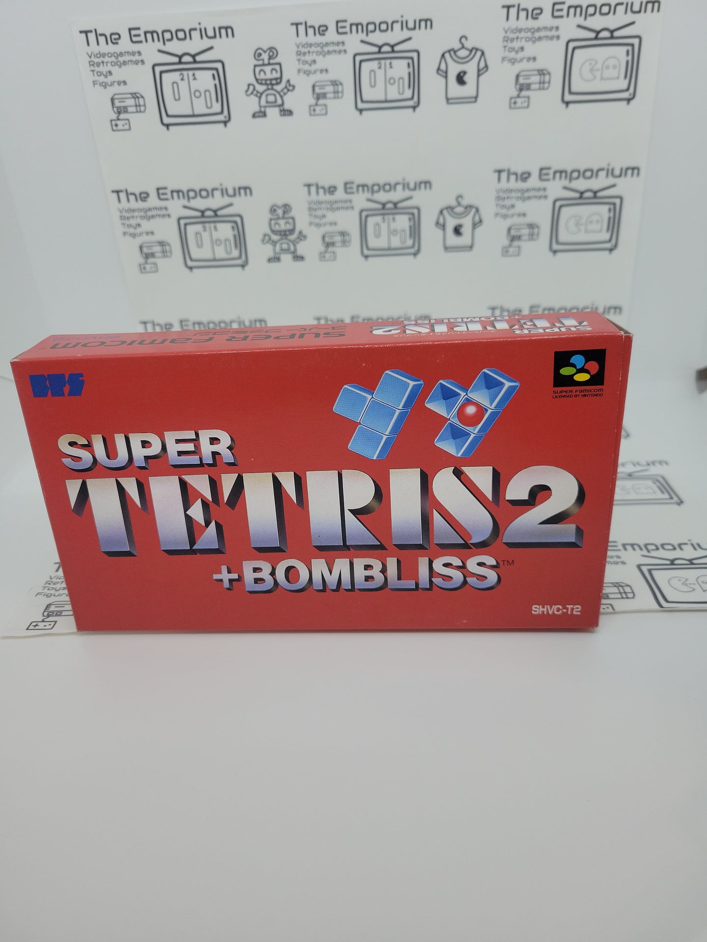 Super Tetris 2 + bombliss - Nintendo Sfc Super Famicom