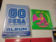 Load image into Gallery viewer, SEGA Sound Team GO SEGA 60th ANNIVERSARY soundtrack + extra soundtrack + stamps + pins frame limited edition complete set - Music cd soundtrack
