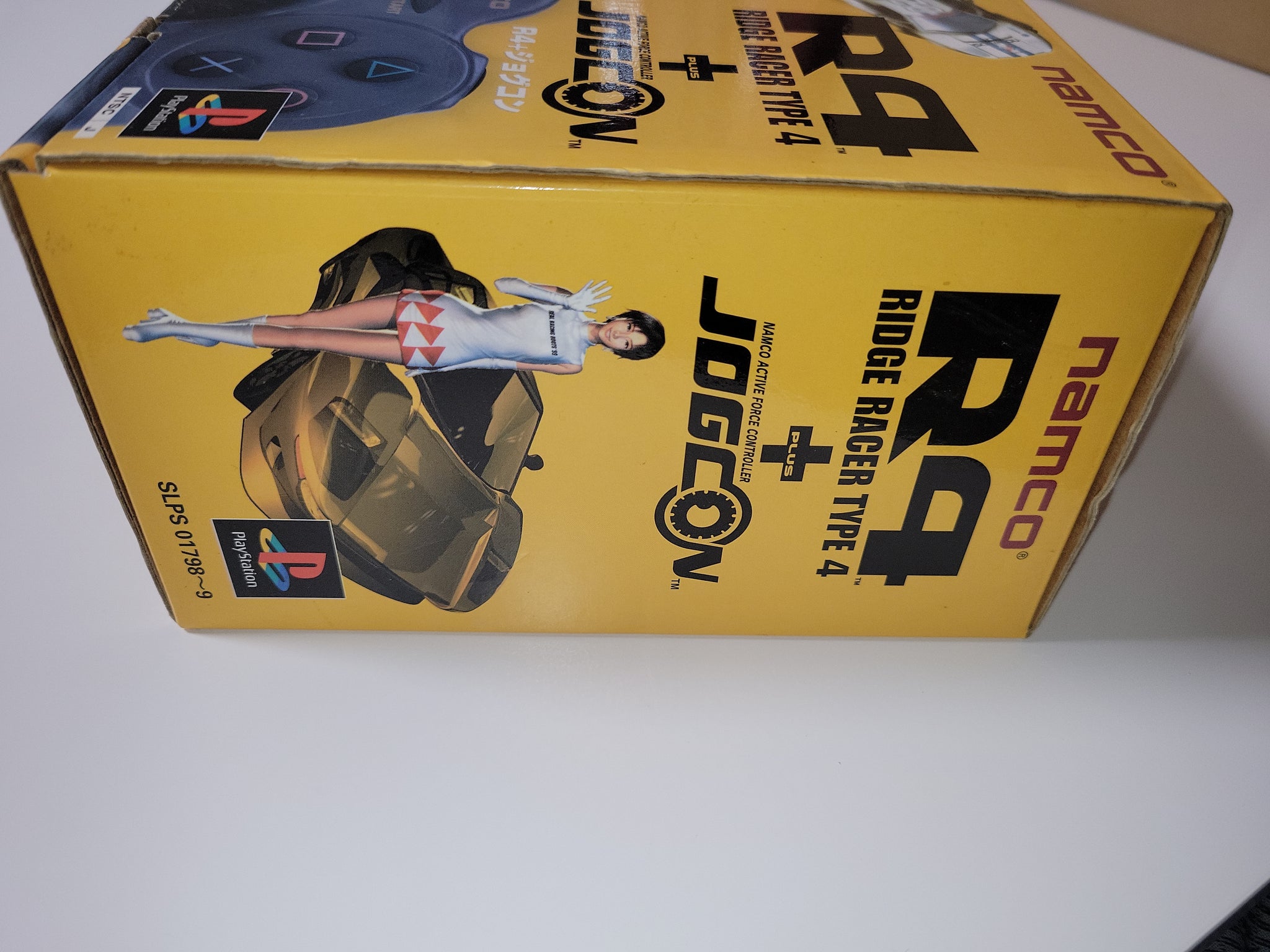 Ridge Racer Type 4 + Jogcon Boite Lot De PLAYSTATION PS1 Psx Japon Like Ridge Racer Type 4 + Jogcon Boite Lot De PLAYSTATION PS1 Psx Japon Like