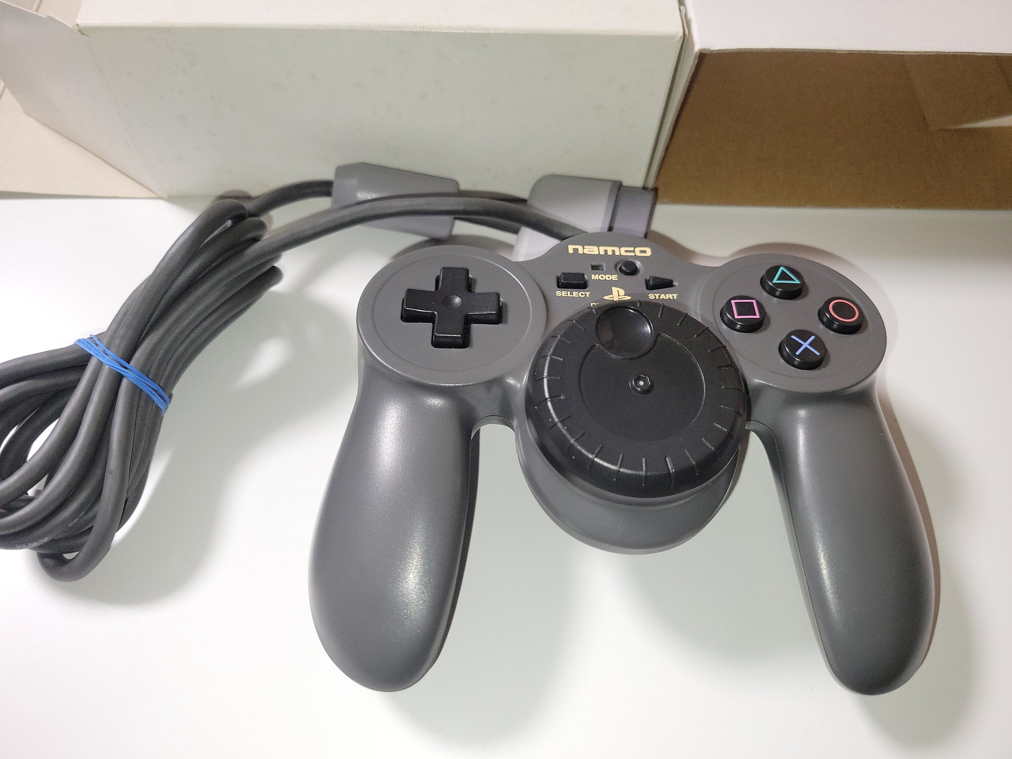 Ridge racer Type4 + JogCon set - Sony PS1 Playstation – The