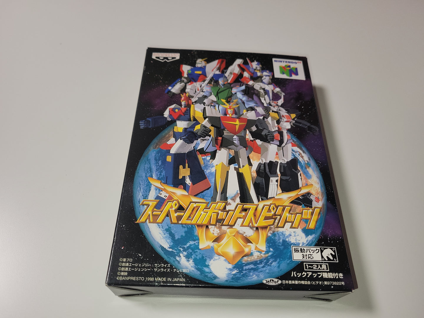 Super Robot Spirits - Nintendo64 N64 Nintendo 64