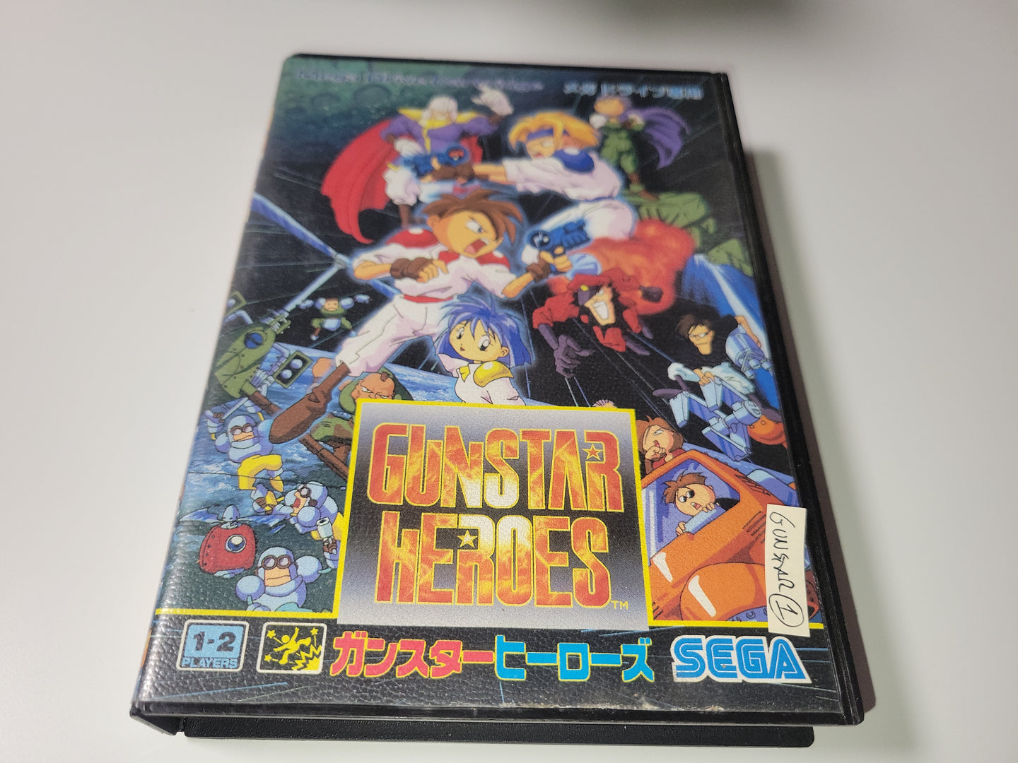 Gunstar Heroes - Sega MD MegaDrive
