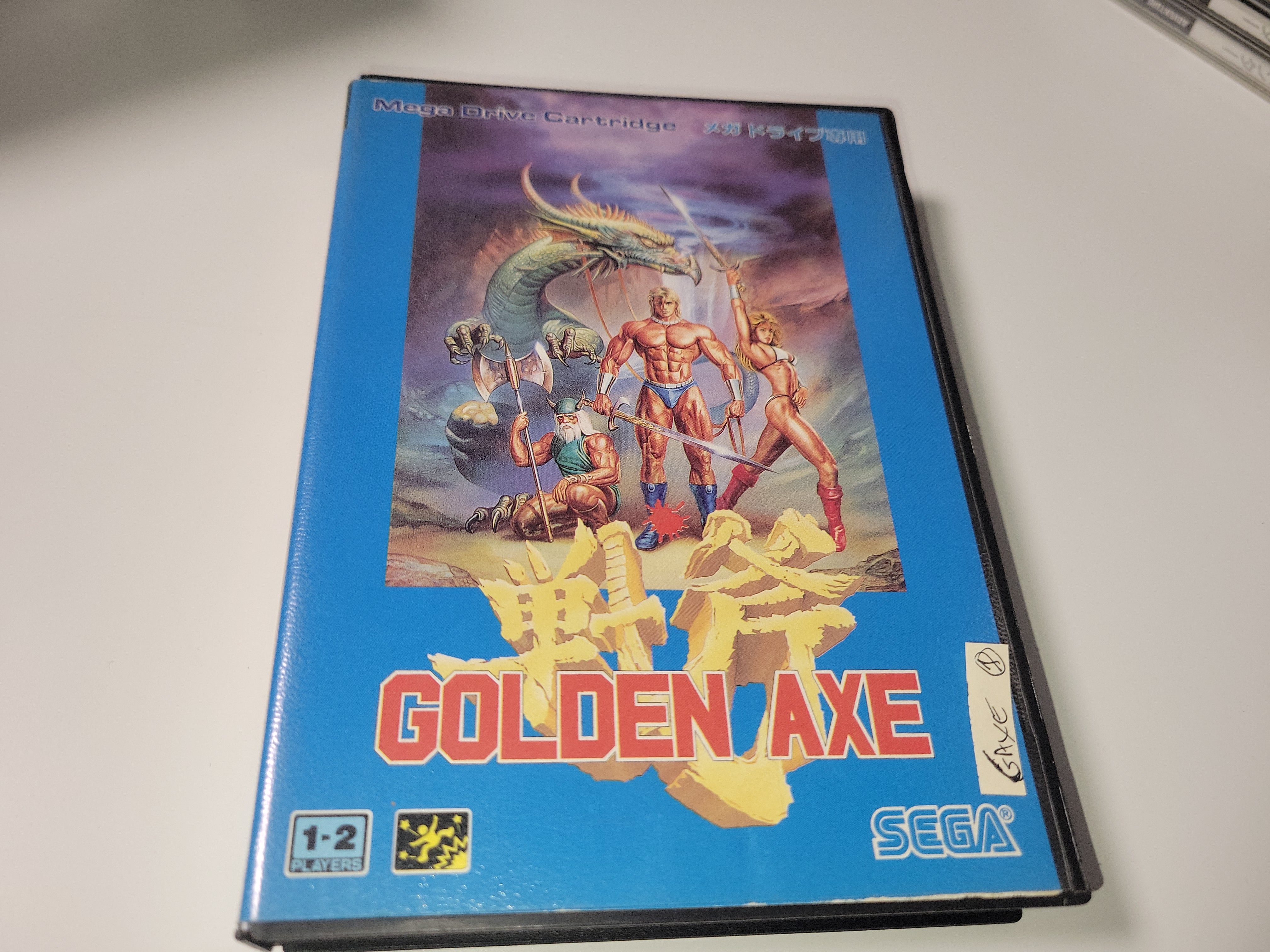 Golden Axe Megadrve PAL - Prx - Photo - Présentaton Golden Axe Megadrve PAL - Prx - Photo - Présentaton