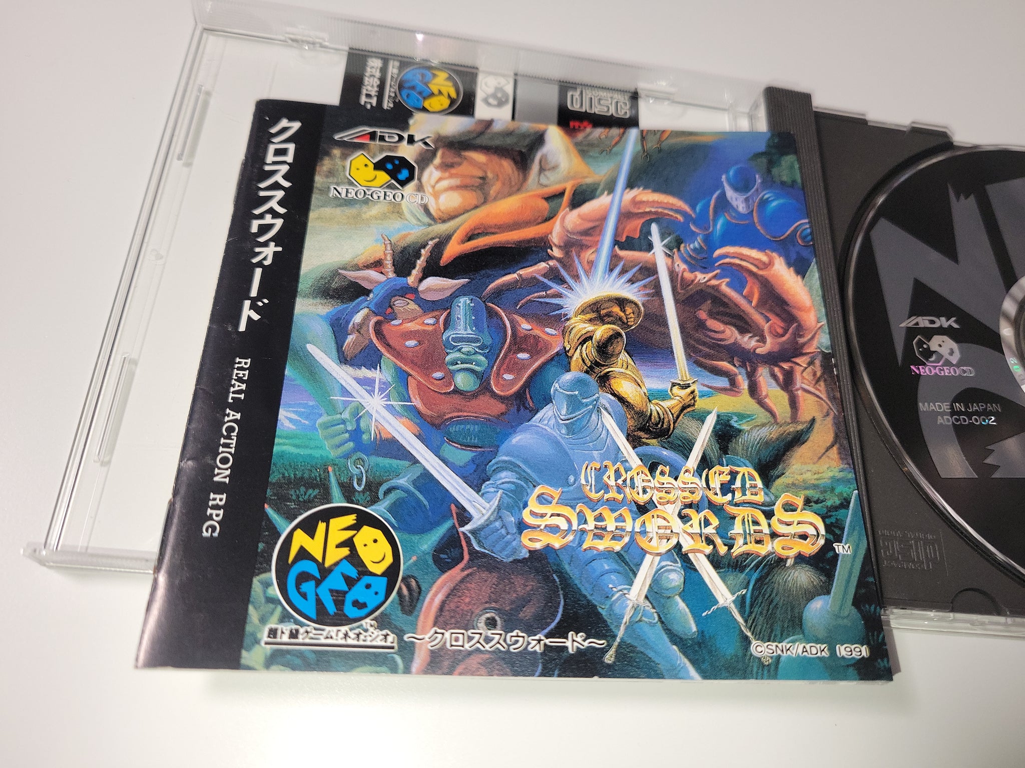 Crossed Swords - Snk Neogeo cd ngcd – The Emporium RetroGames and Toys