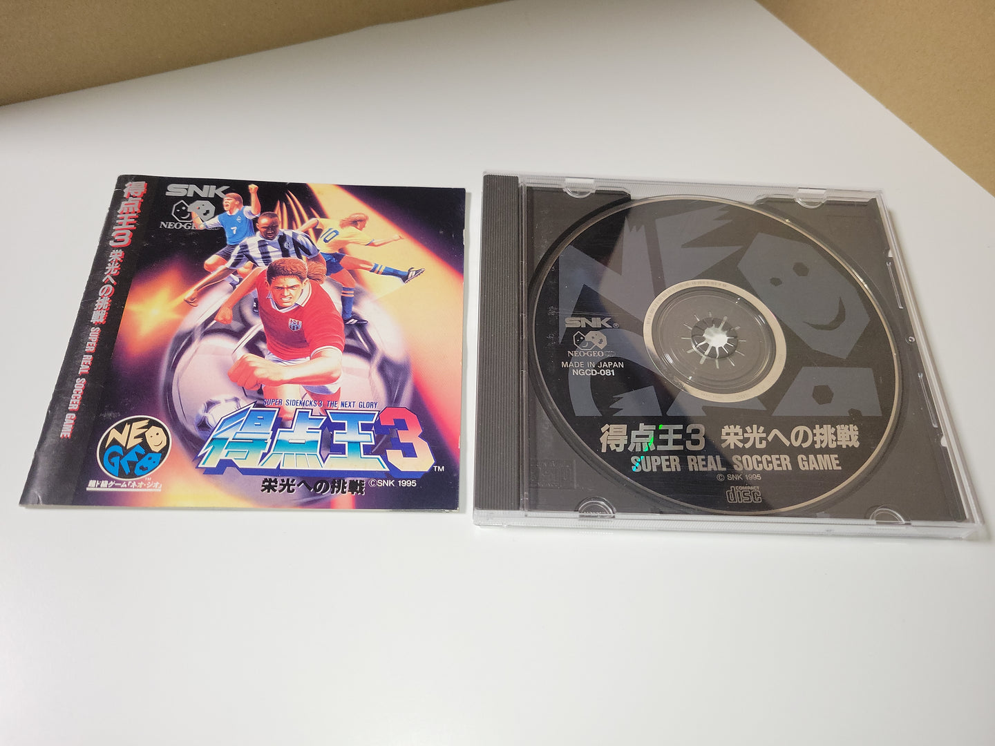 Super Sidekicks 3 - Snk Neogeo cd ngcd