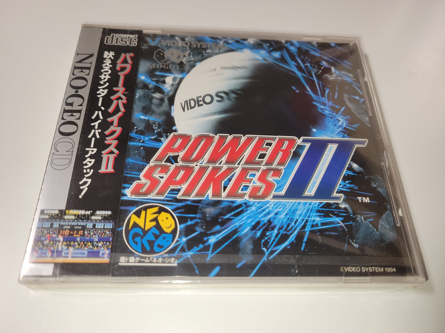 Power Spikes II - Snk Neogeo cd ngcd