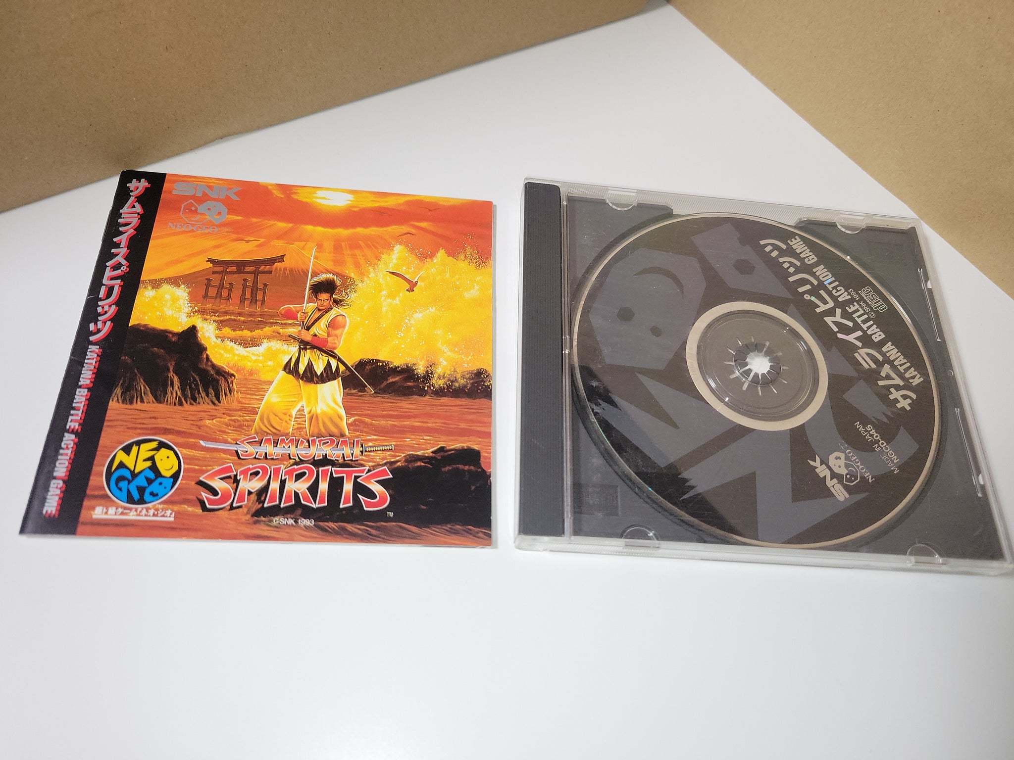 Samurai Spirits - Snk Neogeo cd ngcd – The Emporium RetroGaming Shop