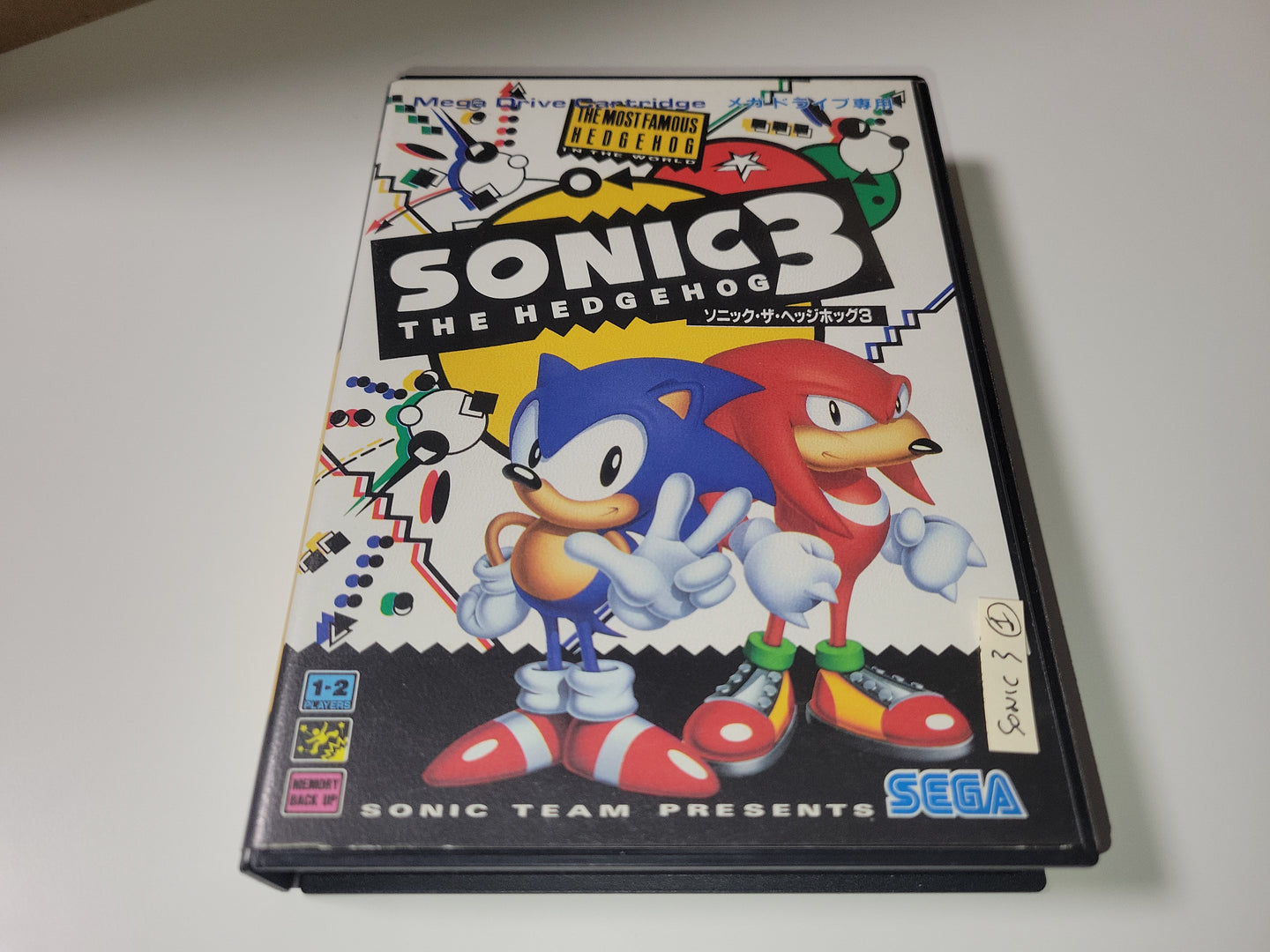 Sonic The Edgehog 3 - Sega MD MegaDrive