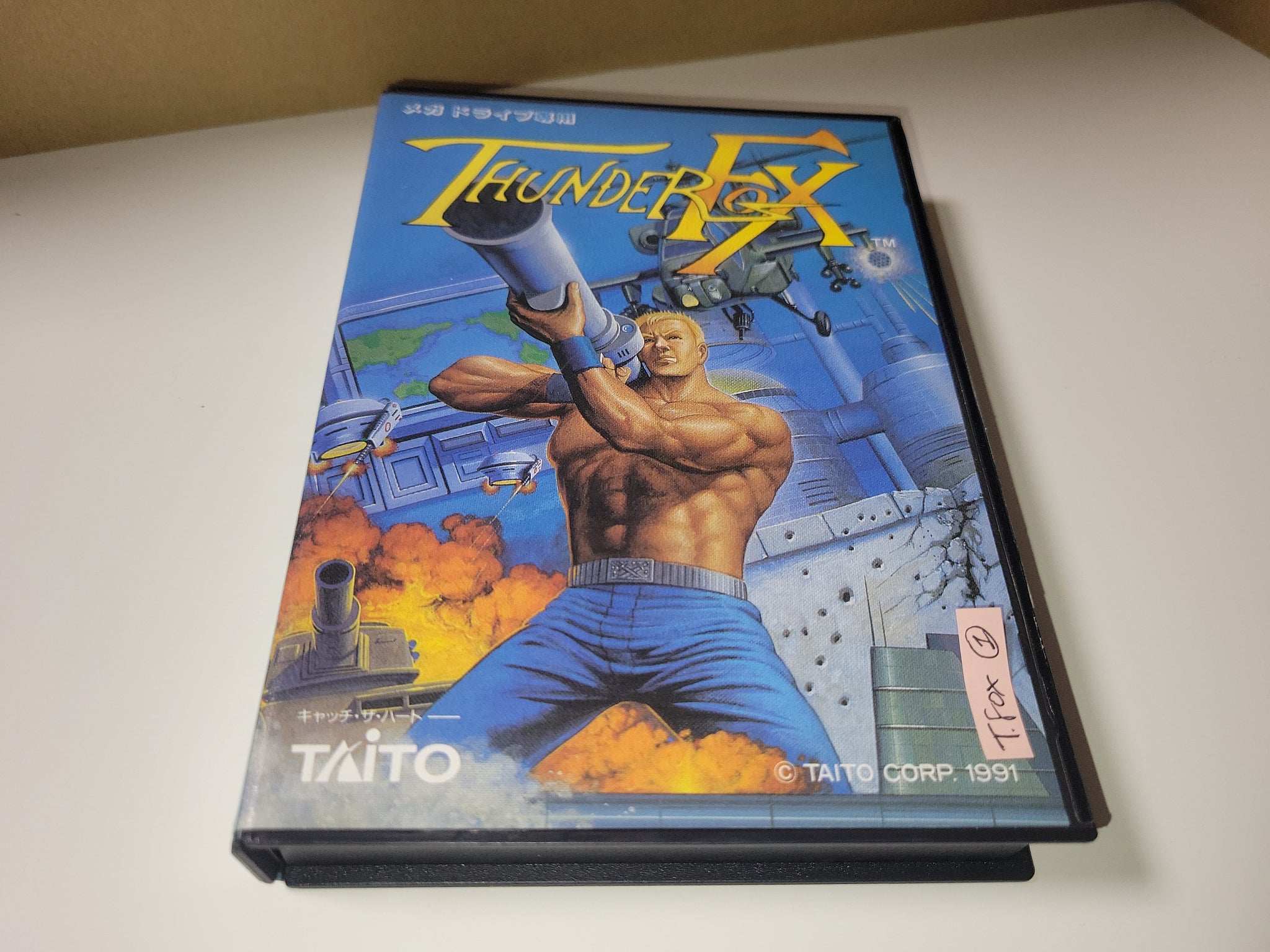 ThunderFox - Sega MD MegaDrive – The Emporium RetroGames and