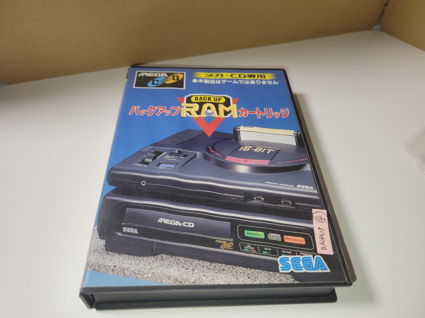 Mega cd BACK UP RAM CARTRIDGE - Sega MD MegaDrive