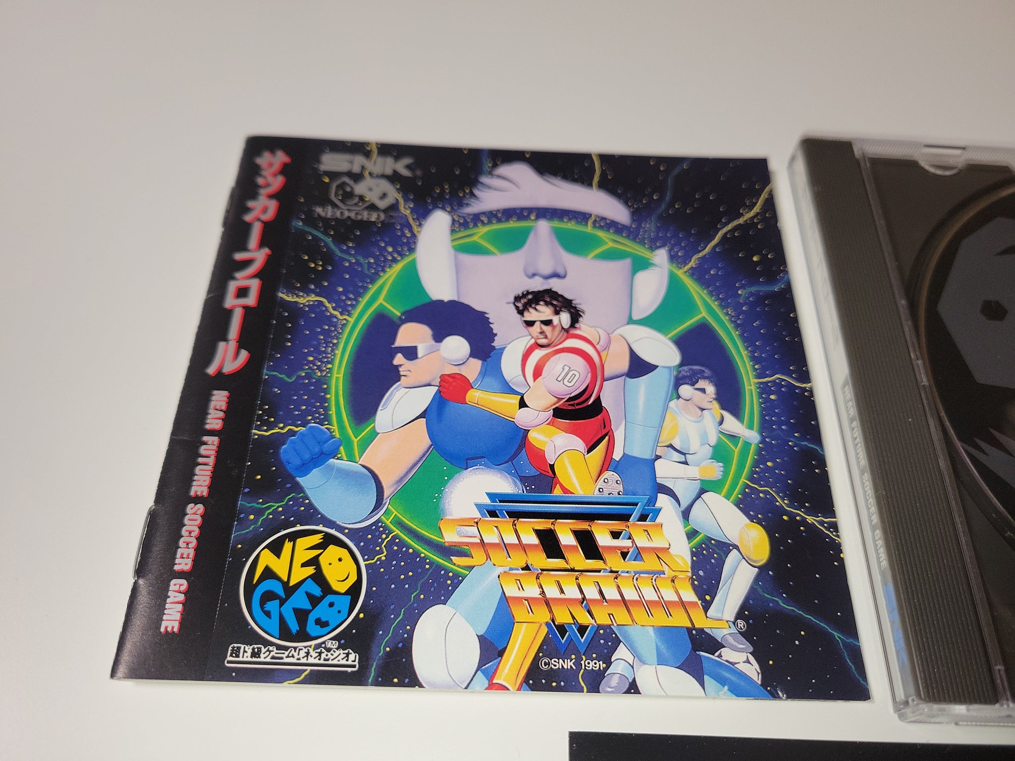 サッカーブロール ネオジオCD Soccer Brawl neogeo CD