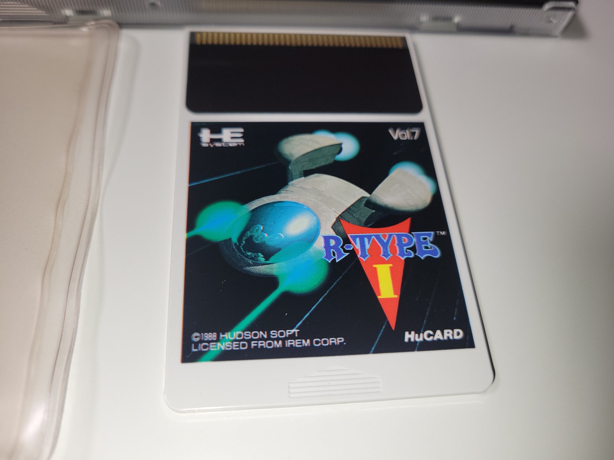 R-Type Sur NEC PC Engine - Jeu Vidéo Shoot Them Up - Bon état Complet