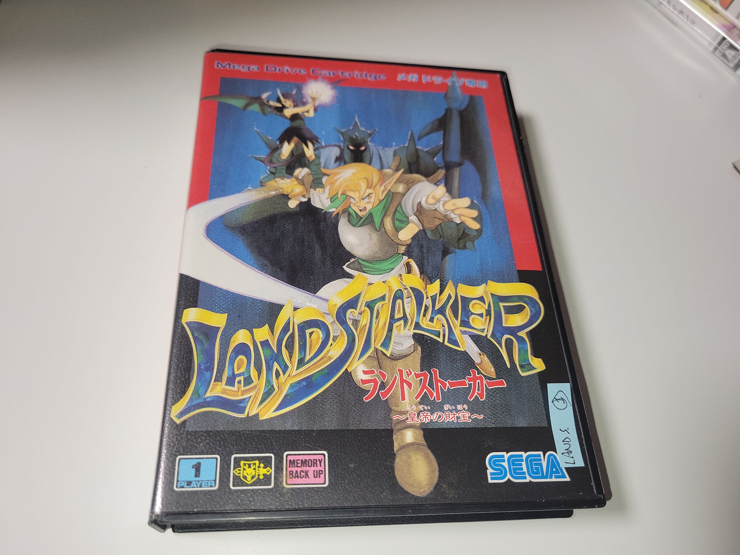 Landstalker: Koutei no Zaihou - Sega MD MegaDrive