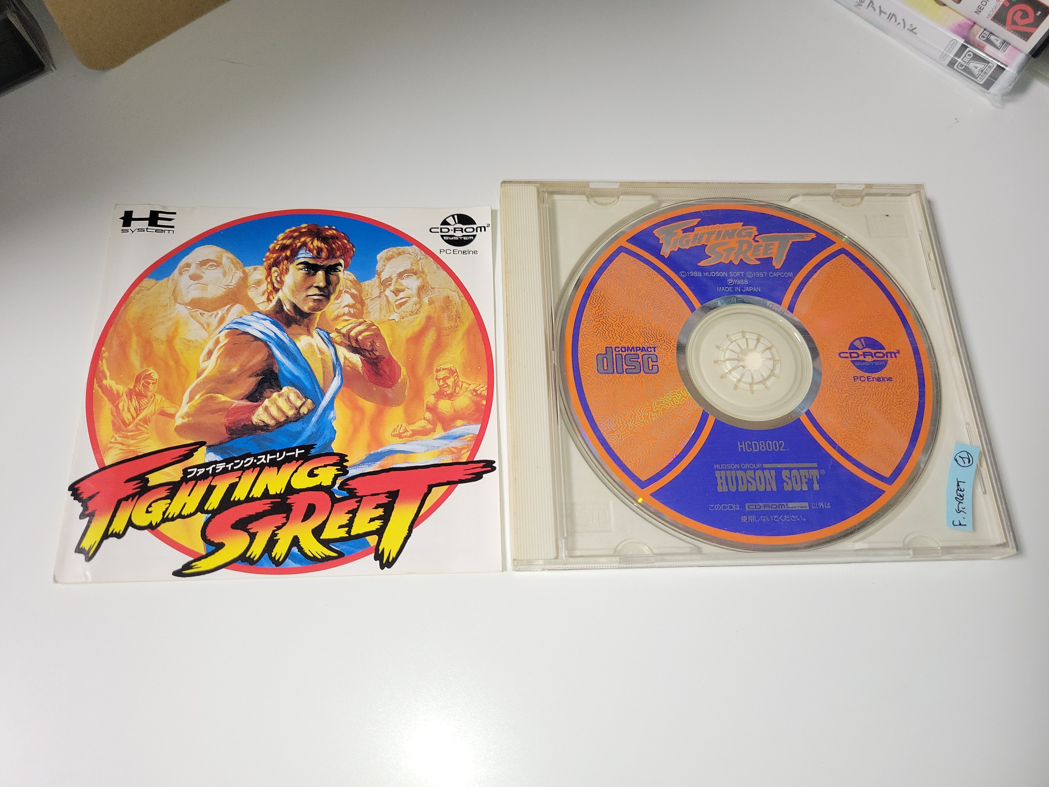 NEC Pc Engine Fighting Street Ntsc-Jap + Pad 6 boutons, CIB NEC Pc Engine Fighting Street Ntsc-Jap + Pad 6 boutons, CIB