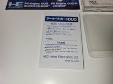 Load image into Gallery viewer, Arcade Card DUO - Nec Pce PcEngine
