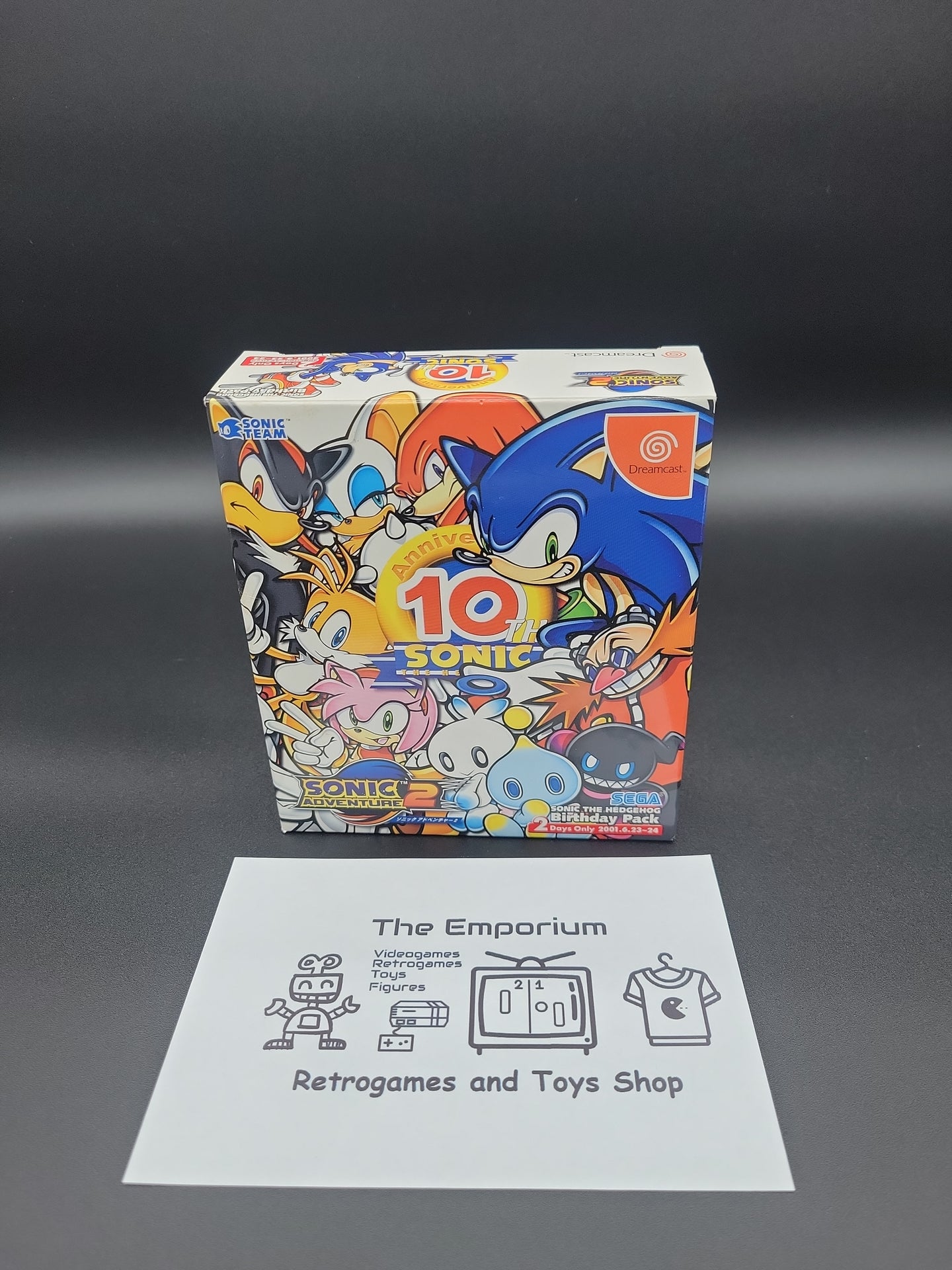 Sonic Adventure 2 10th Anniversary - Sega dc Dreamcast