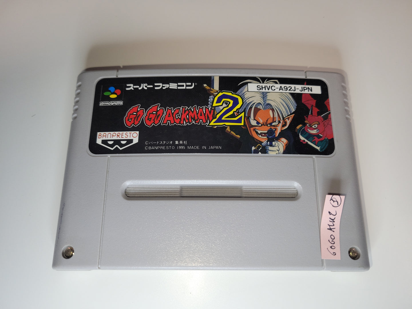 Go Go Ackman 2 cart only -  Nintendo Sfc Super Famicom