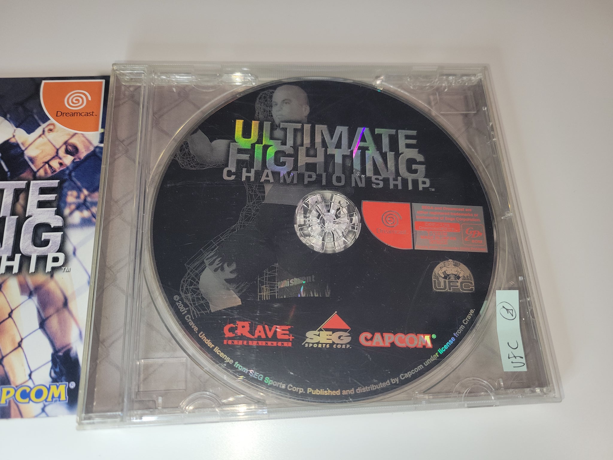 【中古】 ドリームキャストソフト 北米版 UFC:ULTIMATE FIGHTING CHAMPIONSHIP 楽天市場】【中古】 ドリームキャストソフト 北米版 UFC