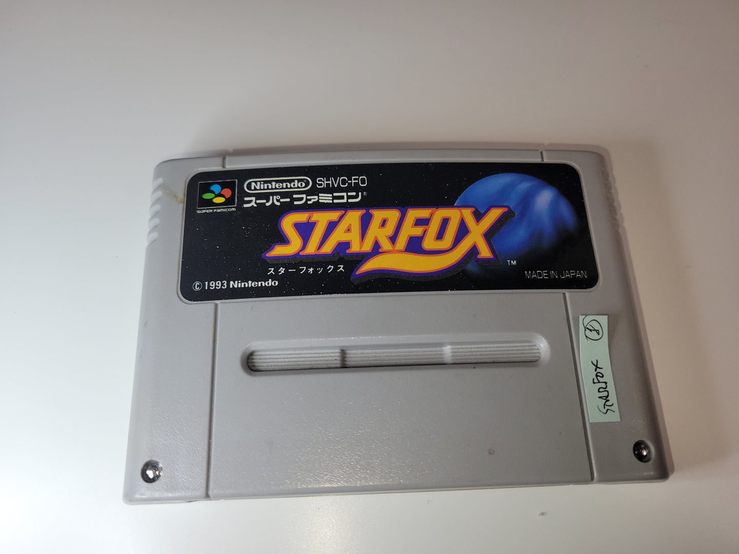 StarFox cart only -  Nintendo Sfc Super Famicom