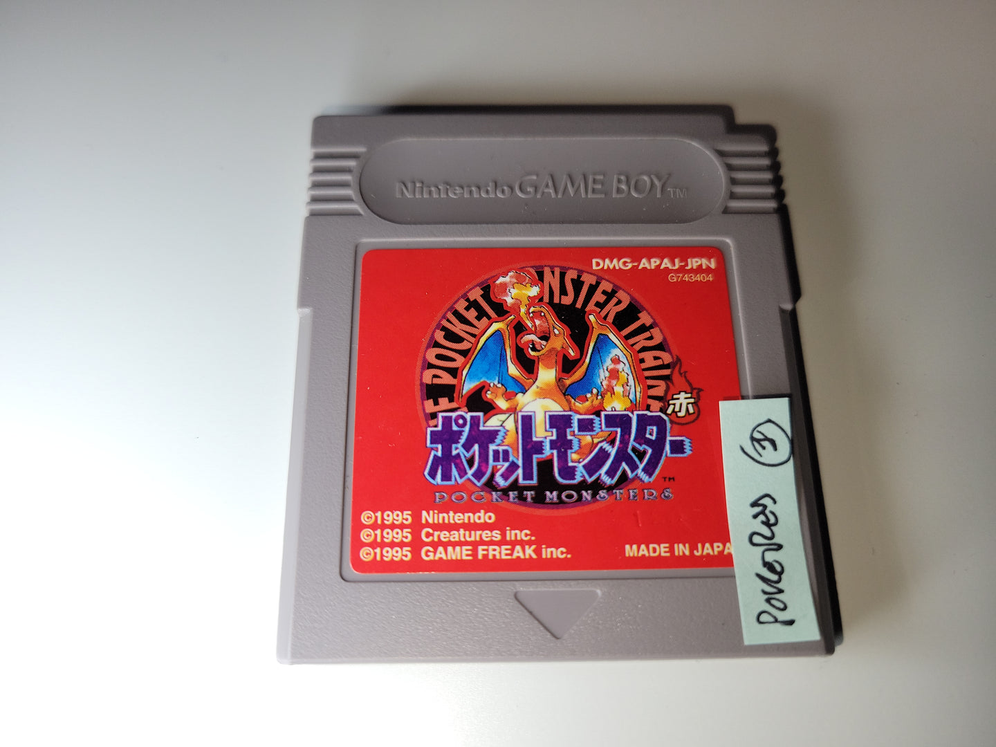 Pokemon Red cart only - Nintendo GB GameBoy