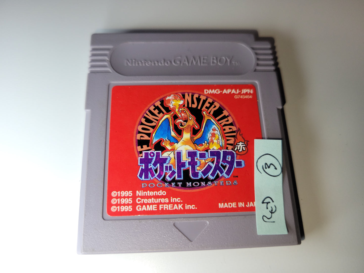 Pokemon Red cart only - Nintendo GB GameBoy