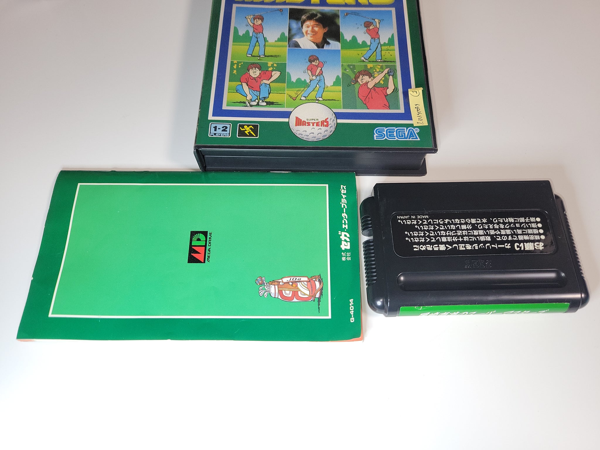 SUPER MASTERS GOLF SEGA MEGADRIVE MEGA DRIVE JAP SUPER MASTERS GOLF SEGA MEGADRIVE MEGA DRIVE JAP