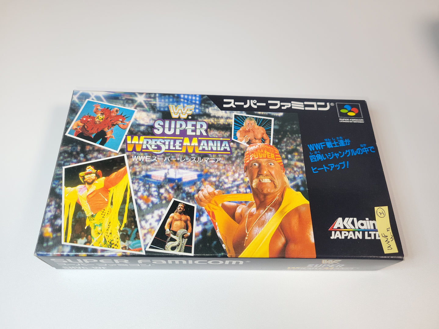 Wwf Wrestlemania
 - Nintendo Sfc Super Famicom