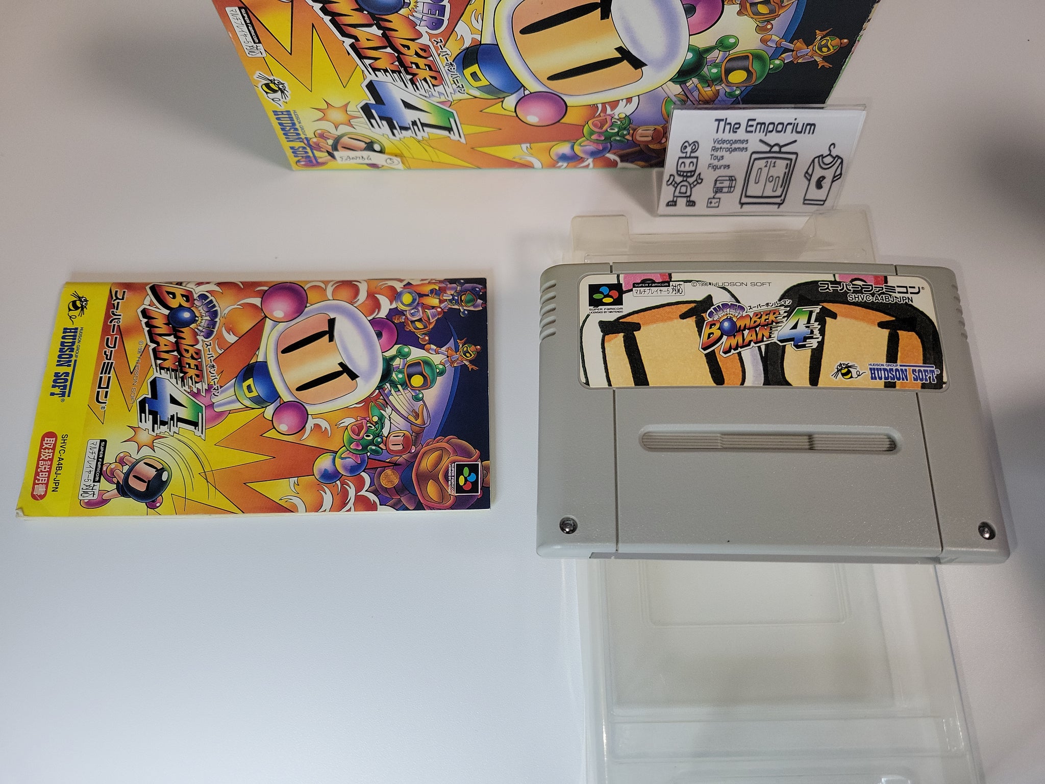 Super Bomberman 4 SFC (B) – Retro Games Japan
