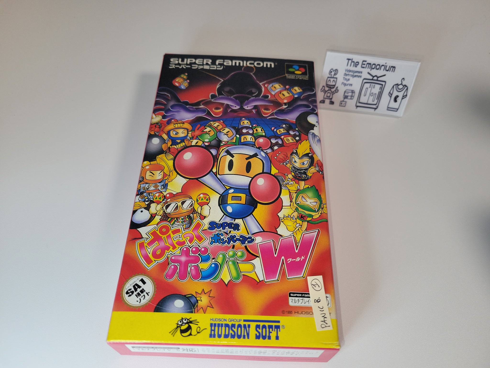 Super Bomberman Panic Bomber World - Nintendo Sfc Super Famicom