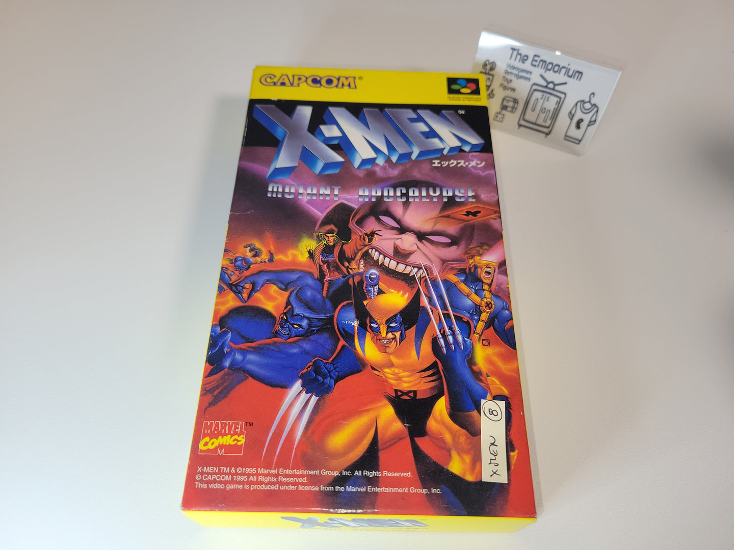 X-MEN 赤黒 Mutant Apocalypse スーパーファミコンソフト