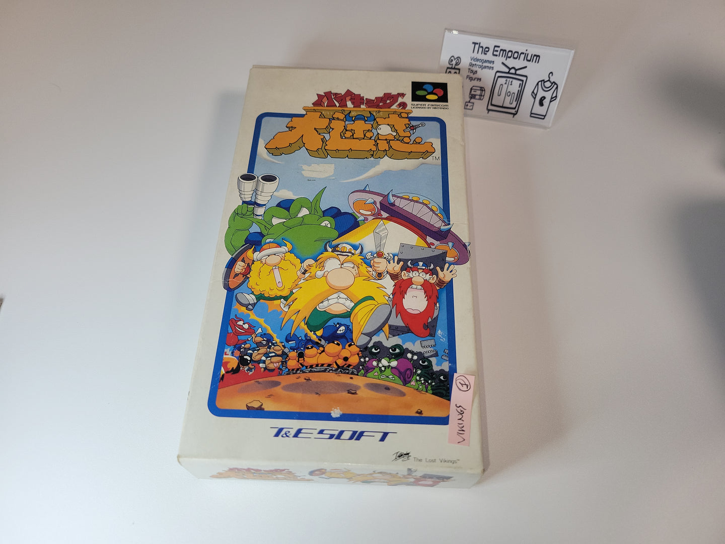 Viking no Daimeiwaku The Lost Vikings - Nintendo Sfc Super Famicom