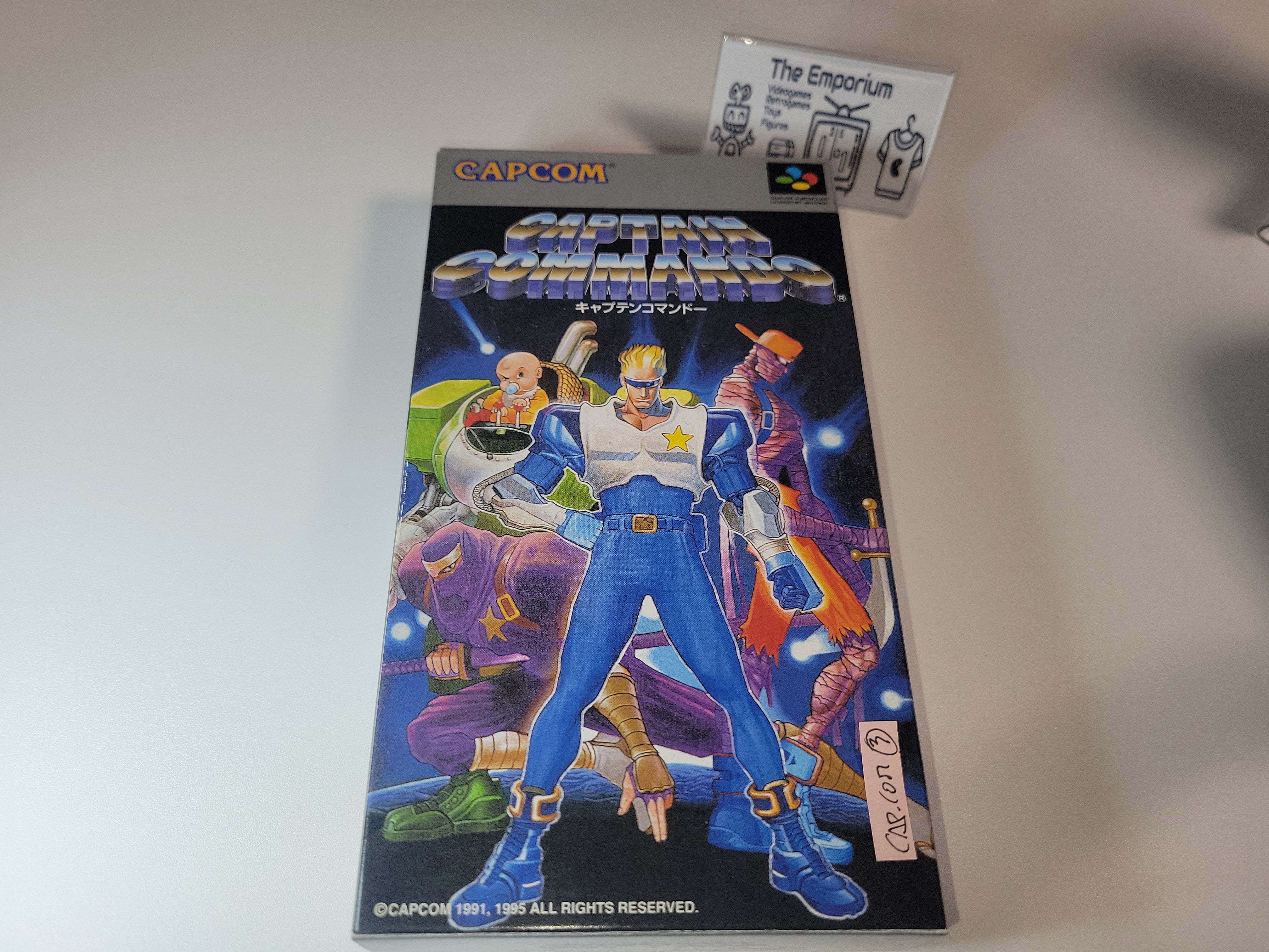 Captain Commando - Nintendo Sfc Super Famicom – The Emporium RetroGames ...