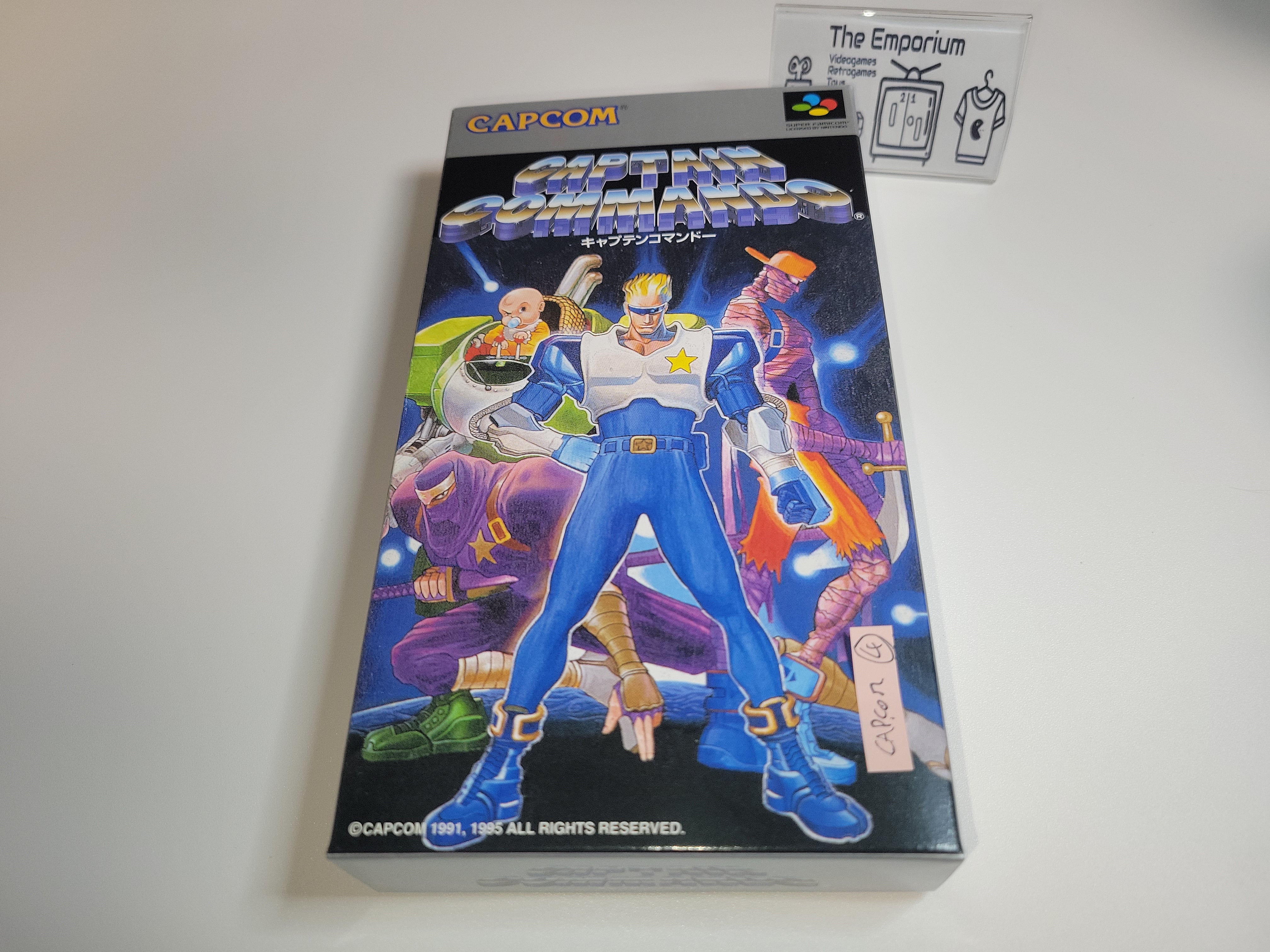 Captain Commando - Nintendo Sfc Super Famicom – The Emporium RetroGames ...