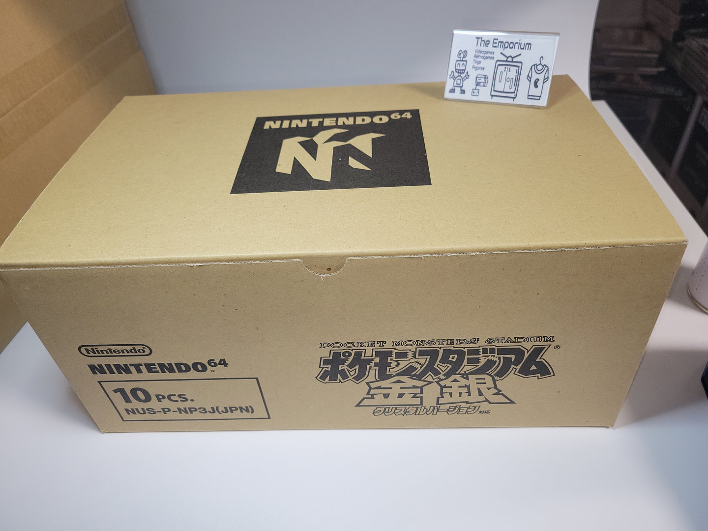 Pokemon Stadium: Gold & Silver brand new old stock (full shipping box set of 10 games) - Nintendo64 N64 Nintendo 64