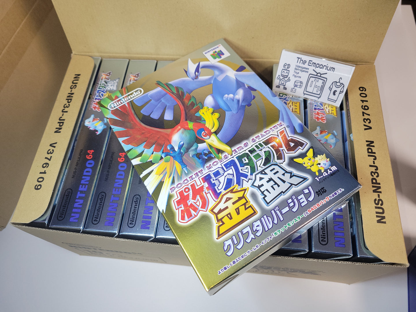 Pokemon Stadium: Gold & Silver brand new old stock (1 game only) - Nintendo64 N64 Nintendo 64