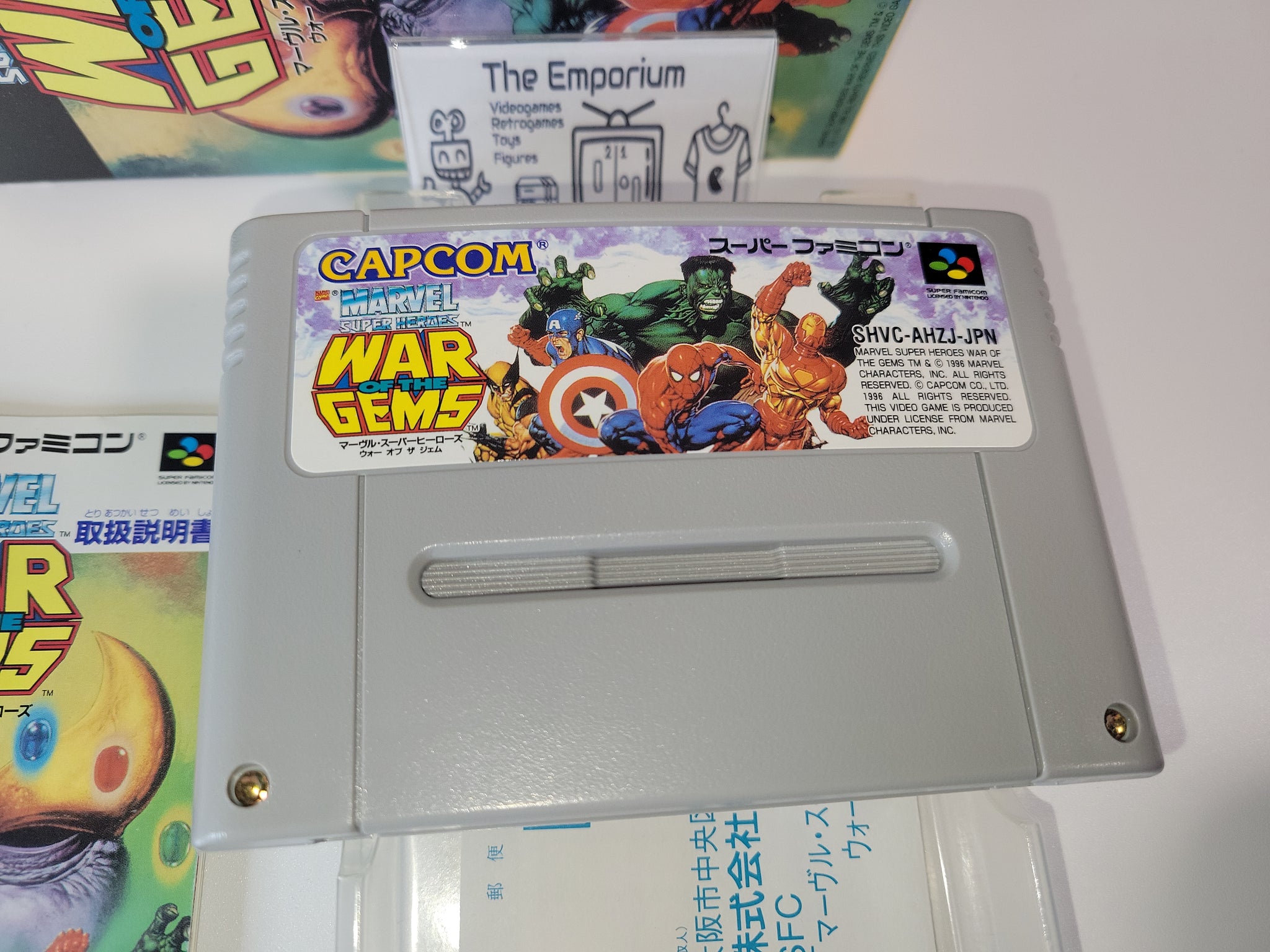 Marvel Super Heroes War of the Gems - Nintendo Sfc Super