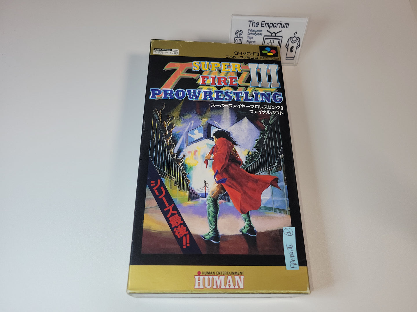 gia - Super Fire ProWrestling III
 - Nintendo Sfc Super Famicom