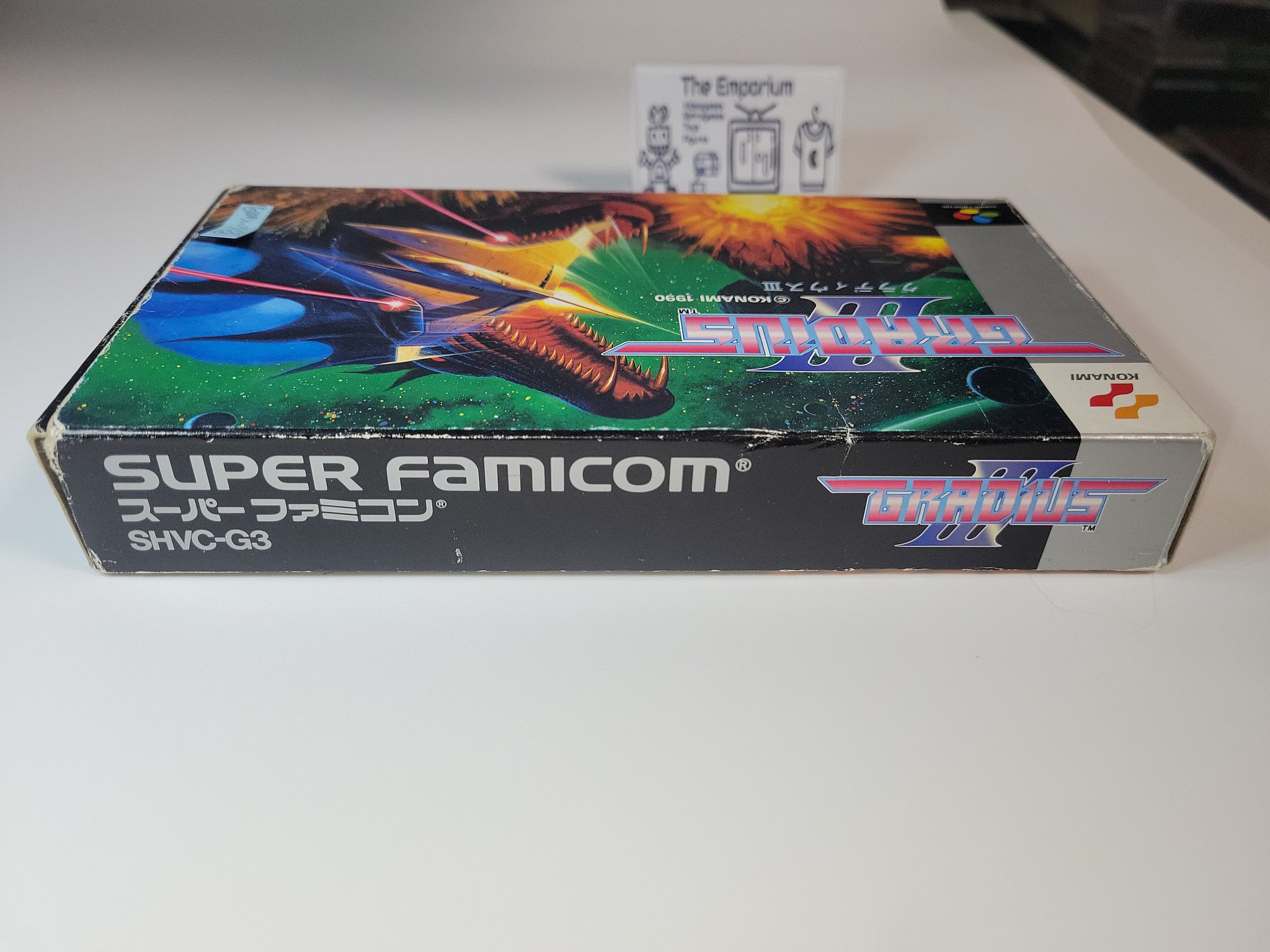 Gradius III Sur Super Famicom - Édition Japonaise Complète - Très Bon état - 1990