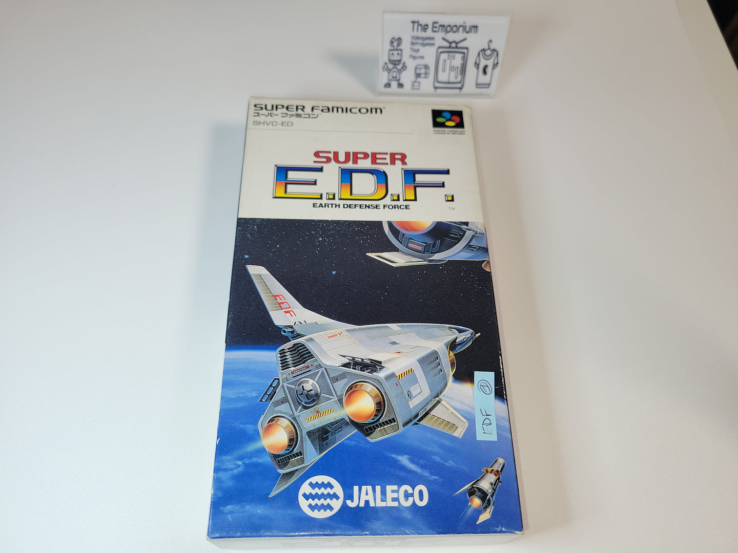 Super E.D.F EARTH DEFENSE FORCE - Nintendo Sfc Super Famicom